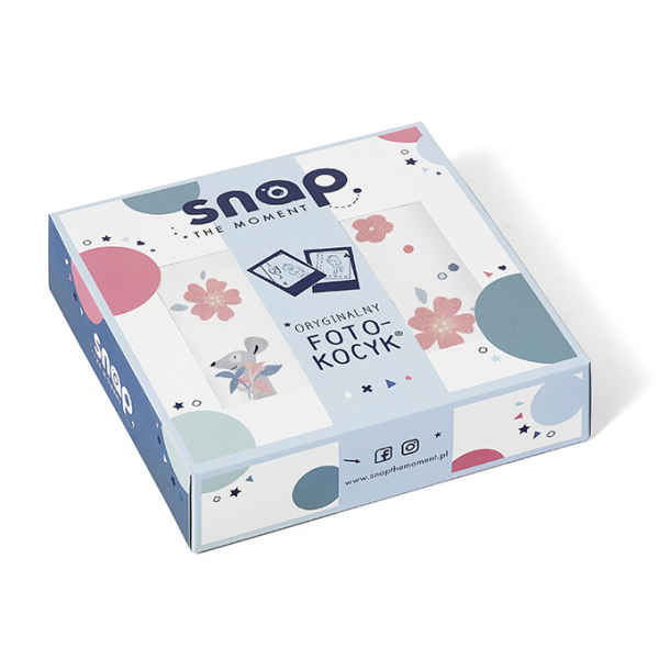 Snap the moment Foto-kocyk rosy white 0+