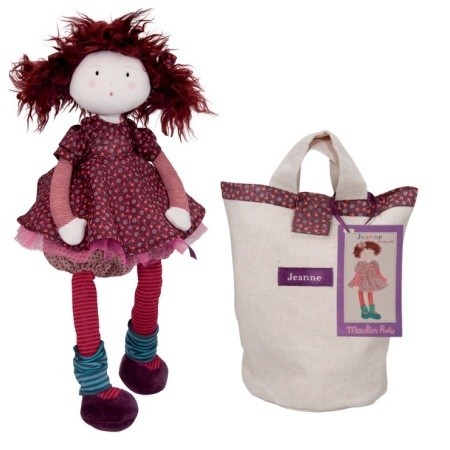 Szmaciana lalka Jeanne Moulin Roty