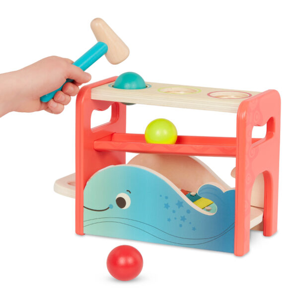 B.toys Kulodrom z cymbałkami Wieloryb Xylo-Pound 1+