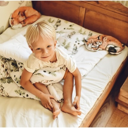 Babysteps Pościel Bawełniana Króliczki 100x135cm 1+