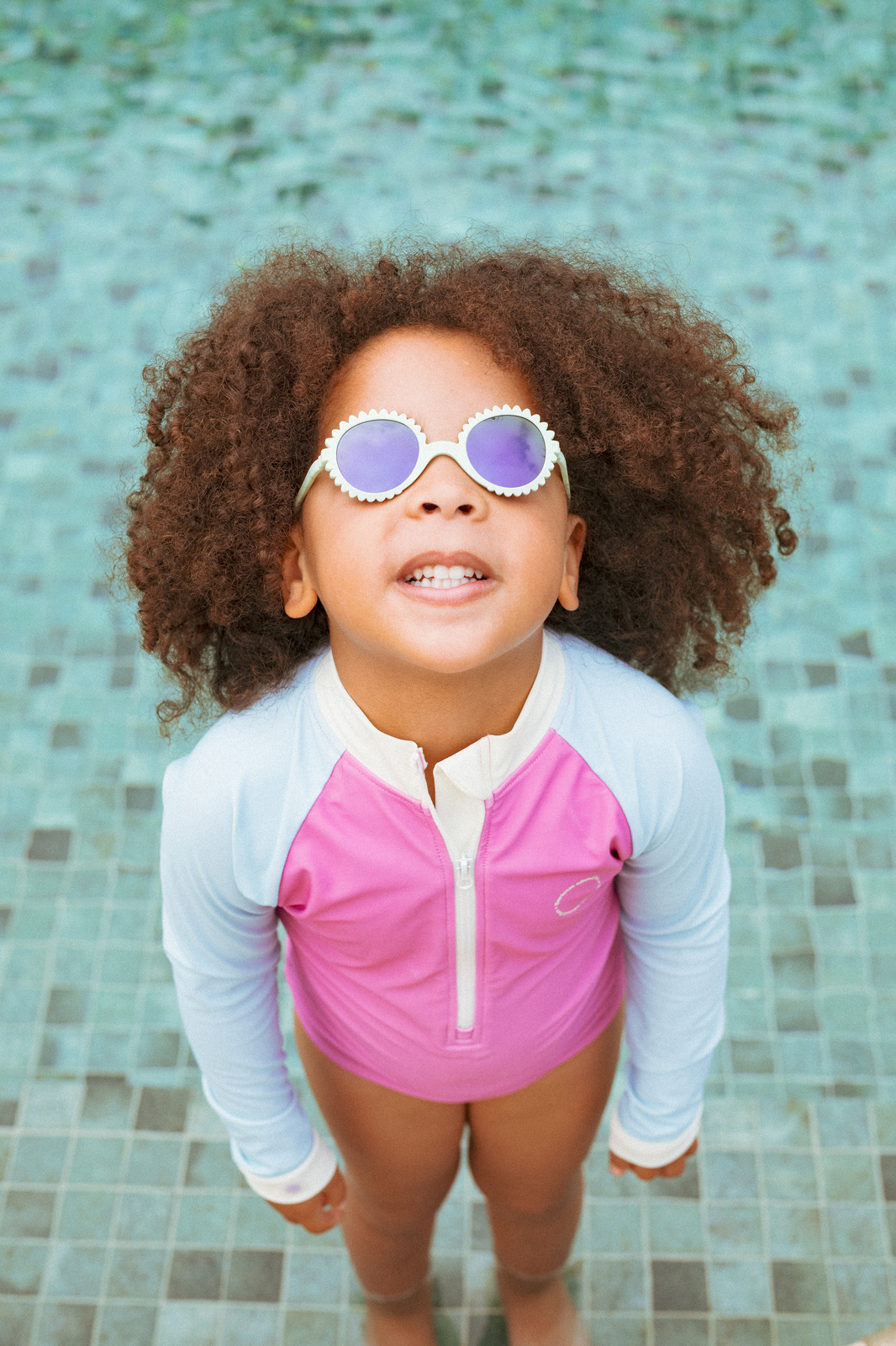 Ki ET LA Okulary Przeciwsłoneczne Fleur Tea 2-4 lata