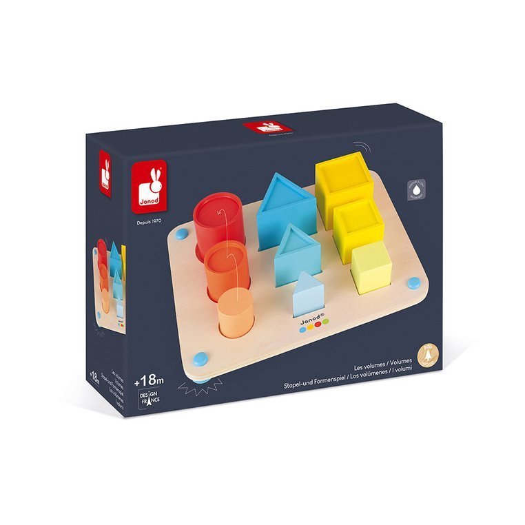 Janod Układanka Objętości Essentiel 18m+