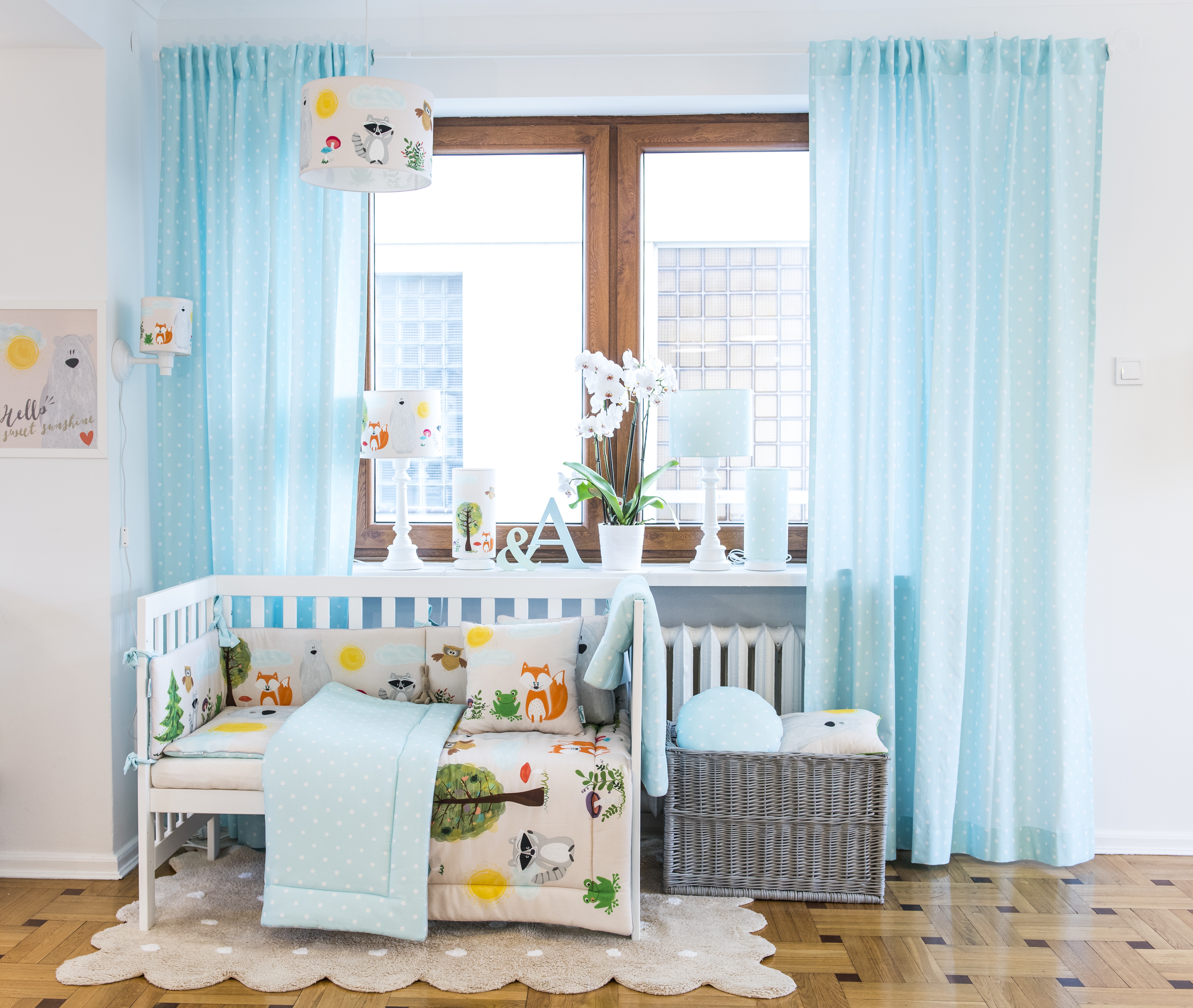 POŚCIEL DZIECIĘCA 100 x 135 PRZYJACIELE Z LASU