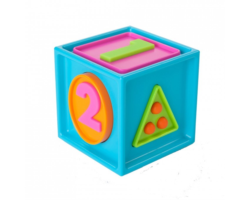 Fat Brain Toys Sześcian Mądrali 1-2-3 Smarty Cube 2+