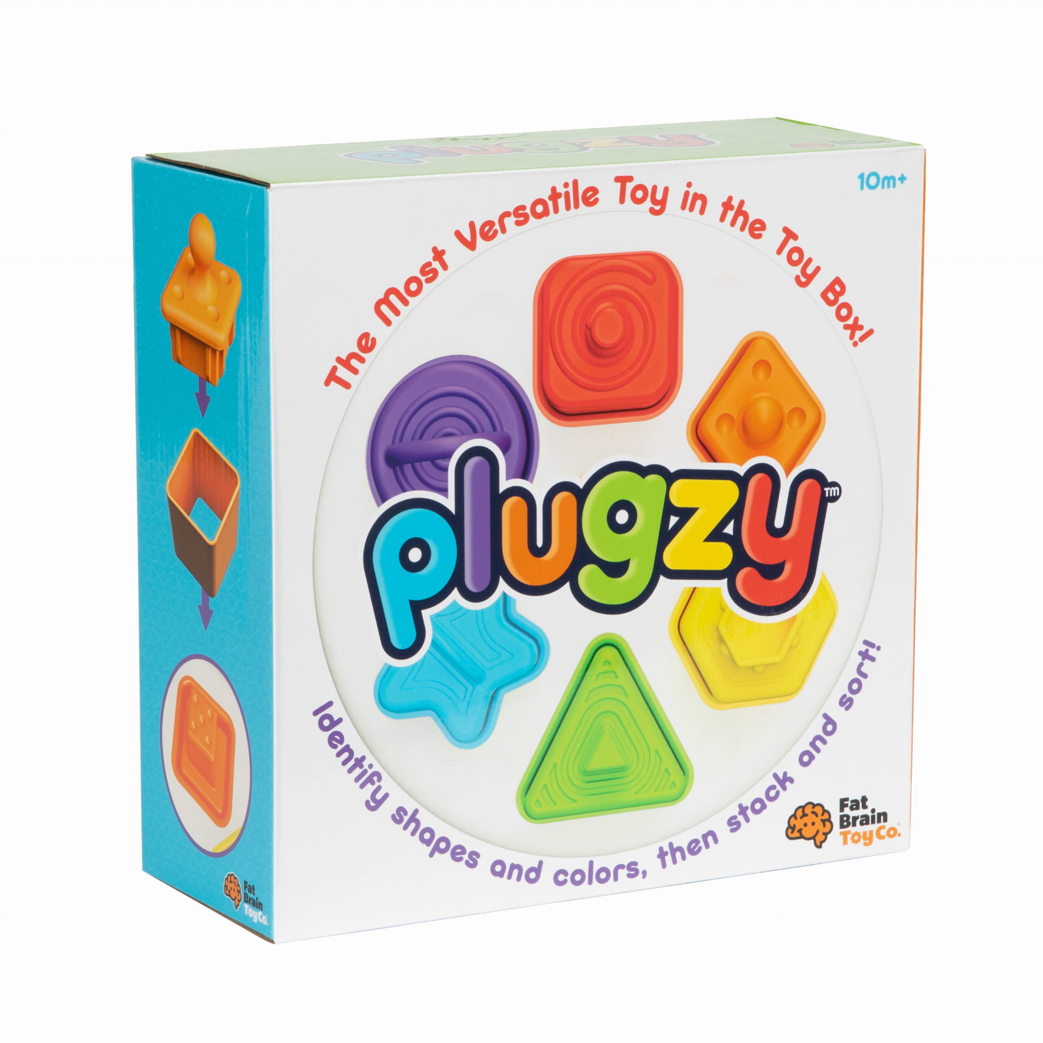 Fat Brain Toy Sorter Kształtów Plugzy 12m+