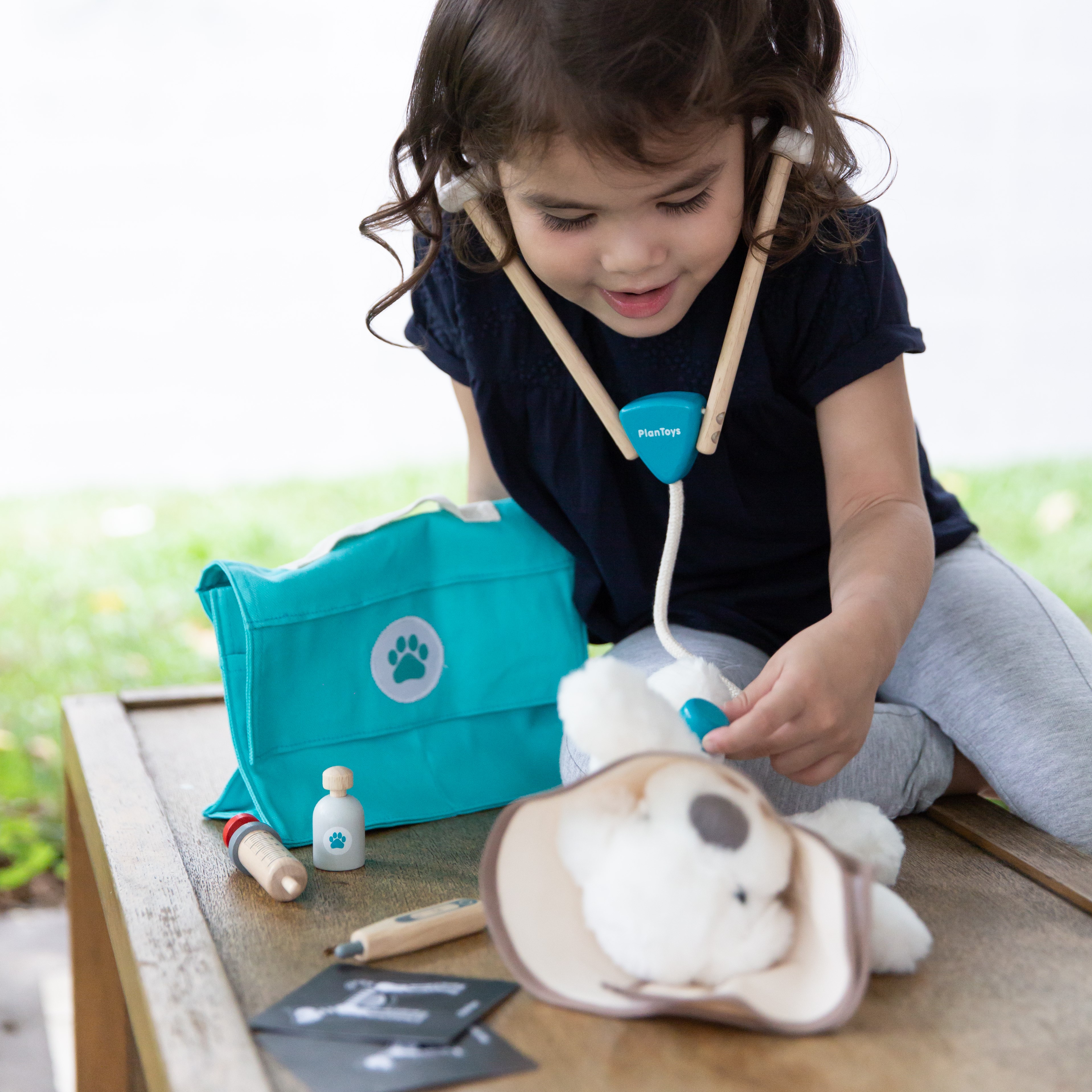 Plan Toys Mały Weterynarz 3+ | Zestaw Lekarski