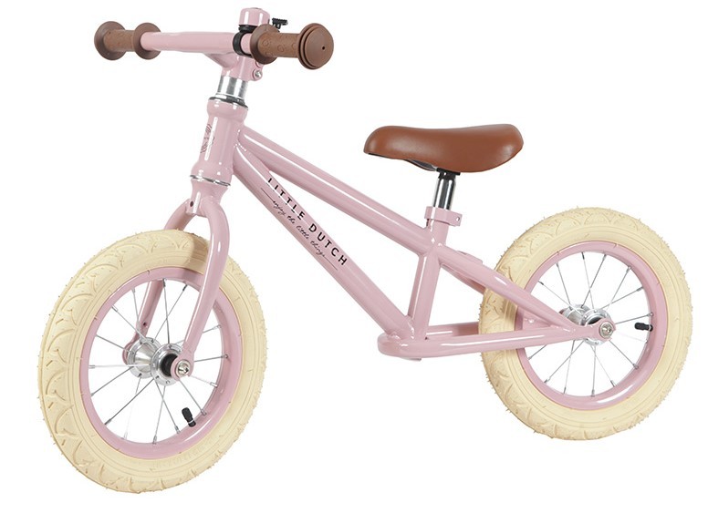Little Dutch Rowerek biegowy różowy 12" 3+