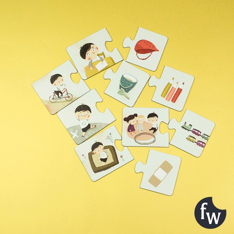 Puzzle Czego Brakuje Pucio, Marta Galewska-Kustra