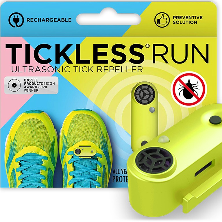 Tickless Odstraszacz Kleszczy Run UV YELLOW dla Biegaczy