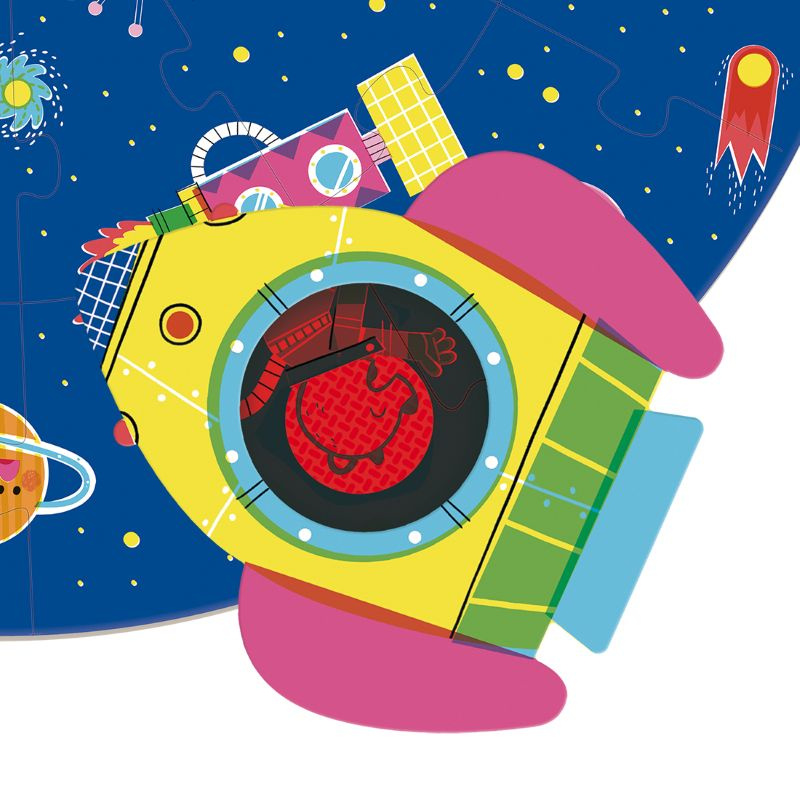 Goula Puzzle XXL Kosmos Świecące w Ciemności 3+