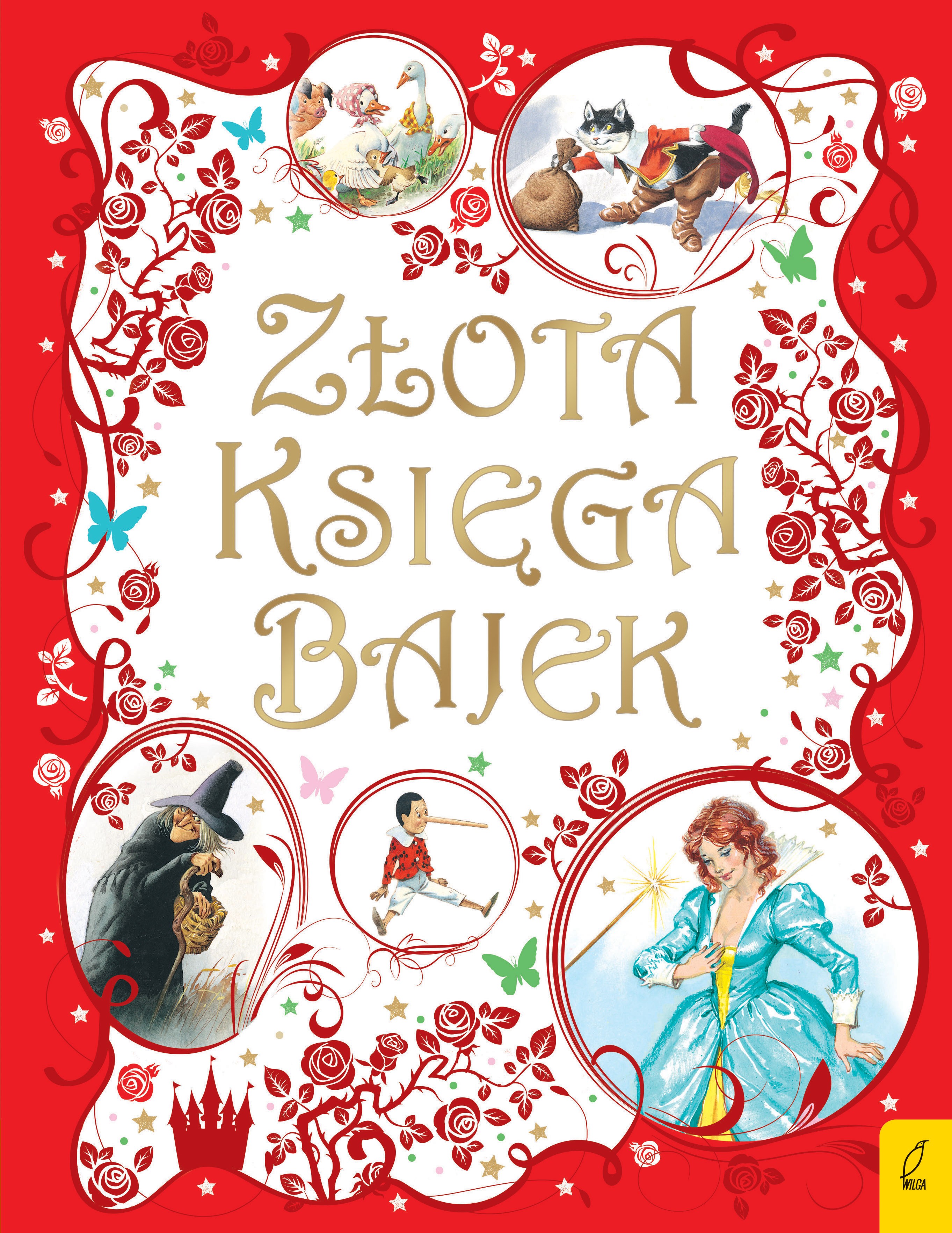 Złota księga bajek - Klasyczne opowieści | Książki dla dzieci 3+