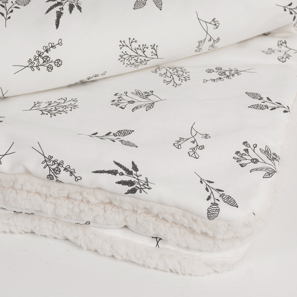 Bimbla Kocyk z barankiem Botanical 0+