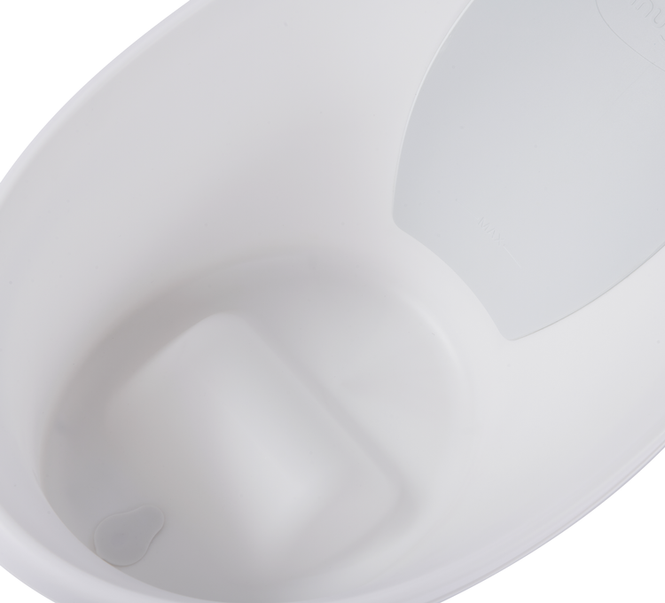 Shnuggle Wanienka z odpływem Grey 0+