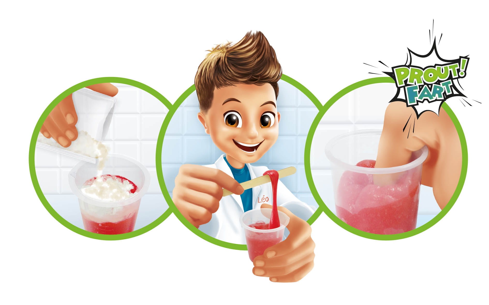 Buki Mini Lab Produkcja Slime Glutów 8+ | Fabryka Wafelków