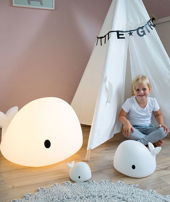 Flow Lampa LED Wieloryb Moby Large 3+ | Pokój Dziecięcy