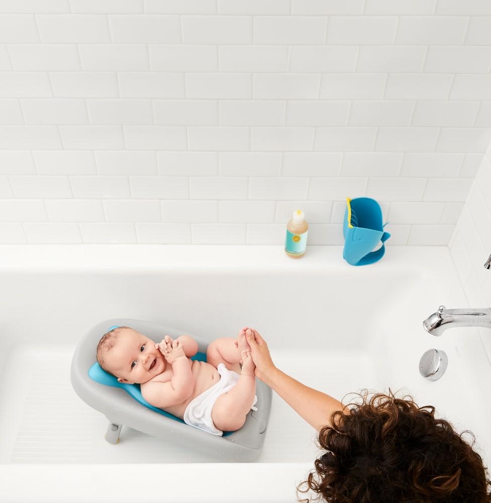 Skip Hop Wanienka Moby Blue 0-6m Wielofunkcyjna | Fabryka Wafelków