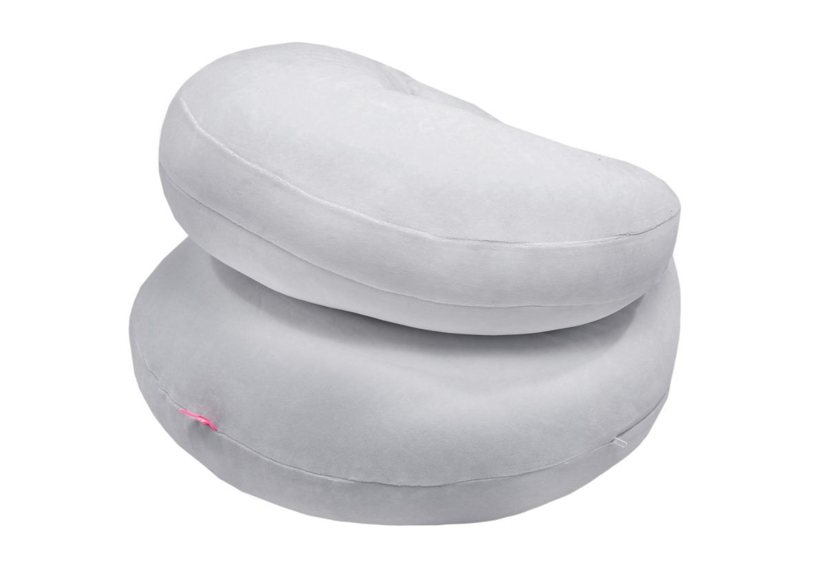 Motherhood Poduszka ciążowa Premium C-Shape Szara