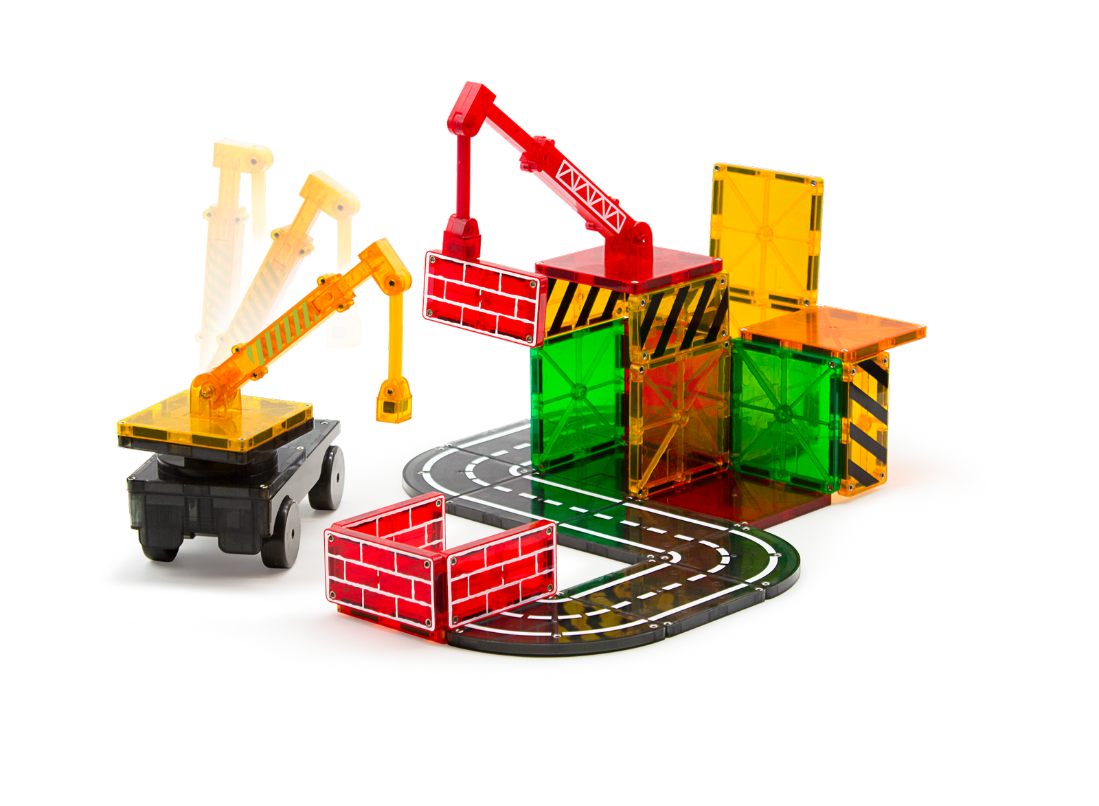 Magna-Tiles Klocki Magnetyczne Builder 32 el. 3+