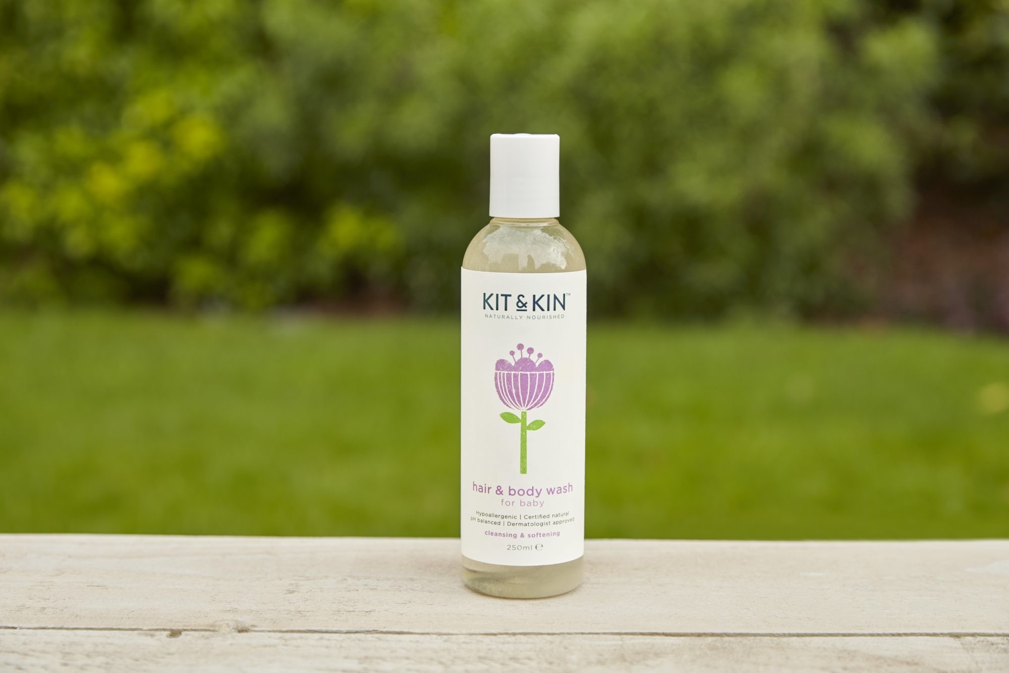 Kit and Kin Organiczny Żel do Mycia 2w1 dla Dzieci 250ml