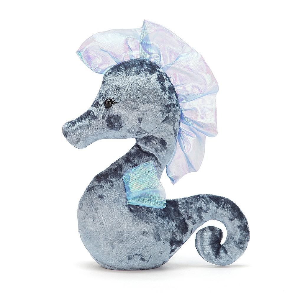 Jellycat Konik morski niebieski 22cm