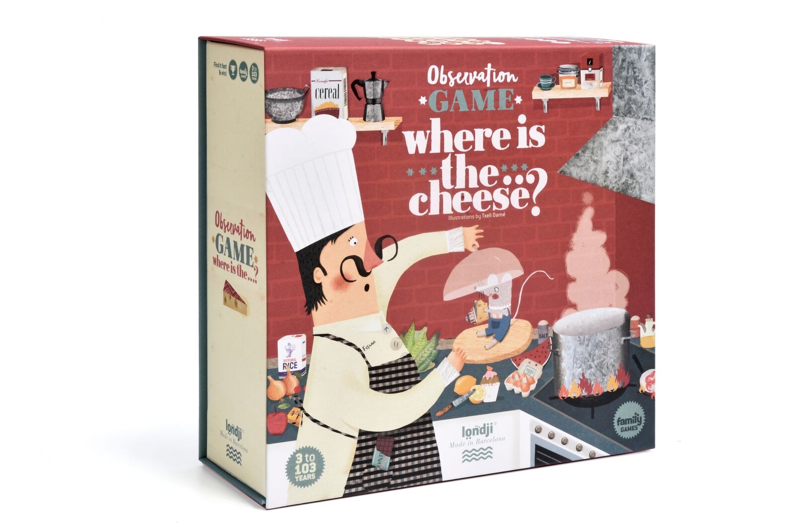 Londji Gra Memory Where is the Cheese? 3+