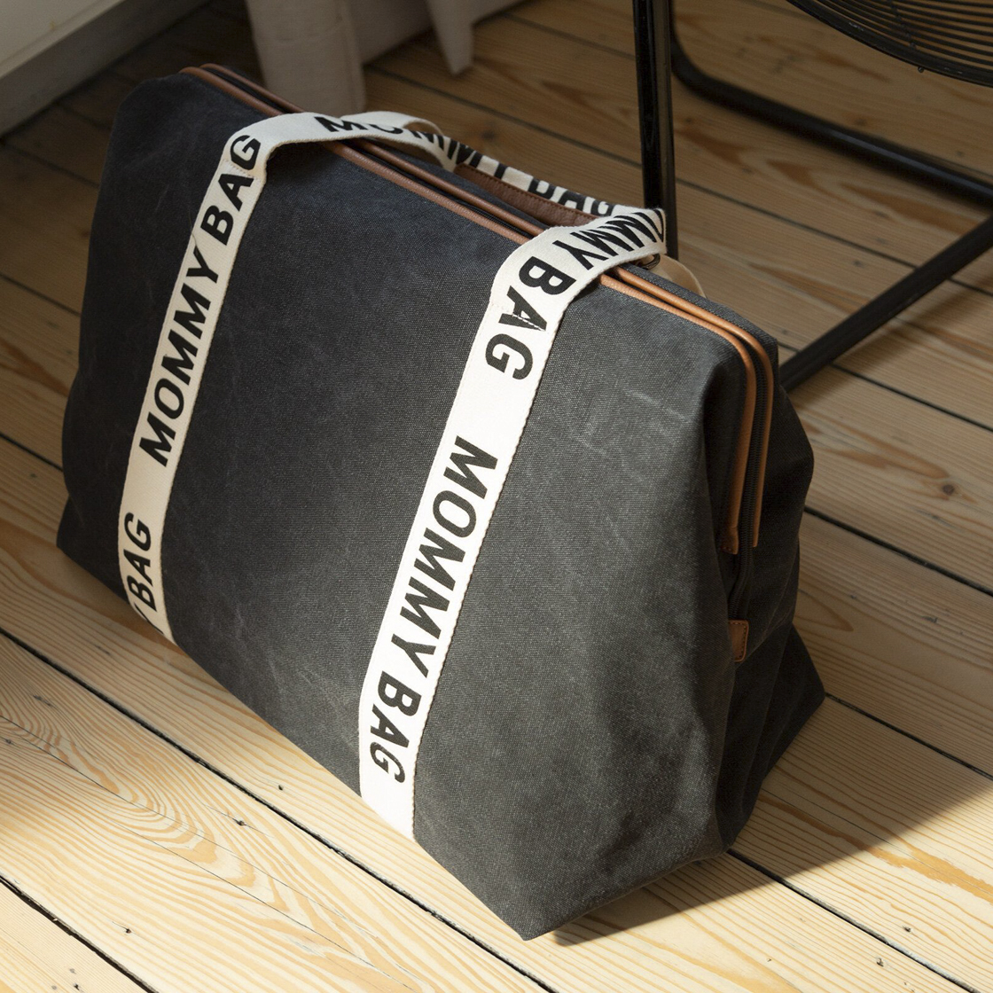 Torba Mommy Bag Signature czarna