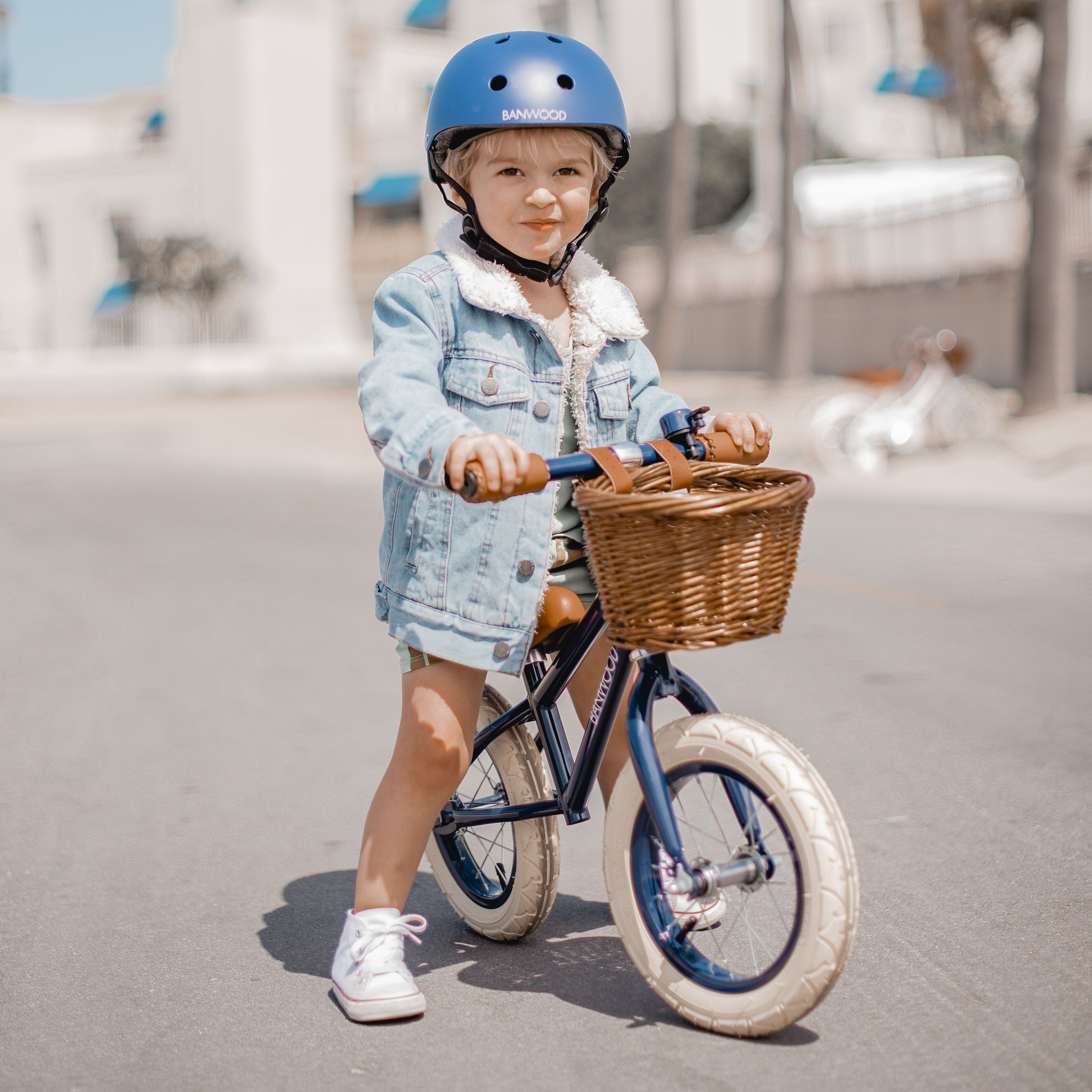 Banwood, First Go! rowerek biegowy navy