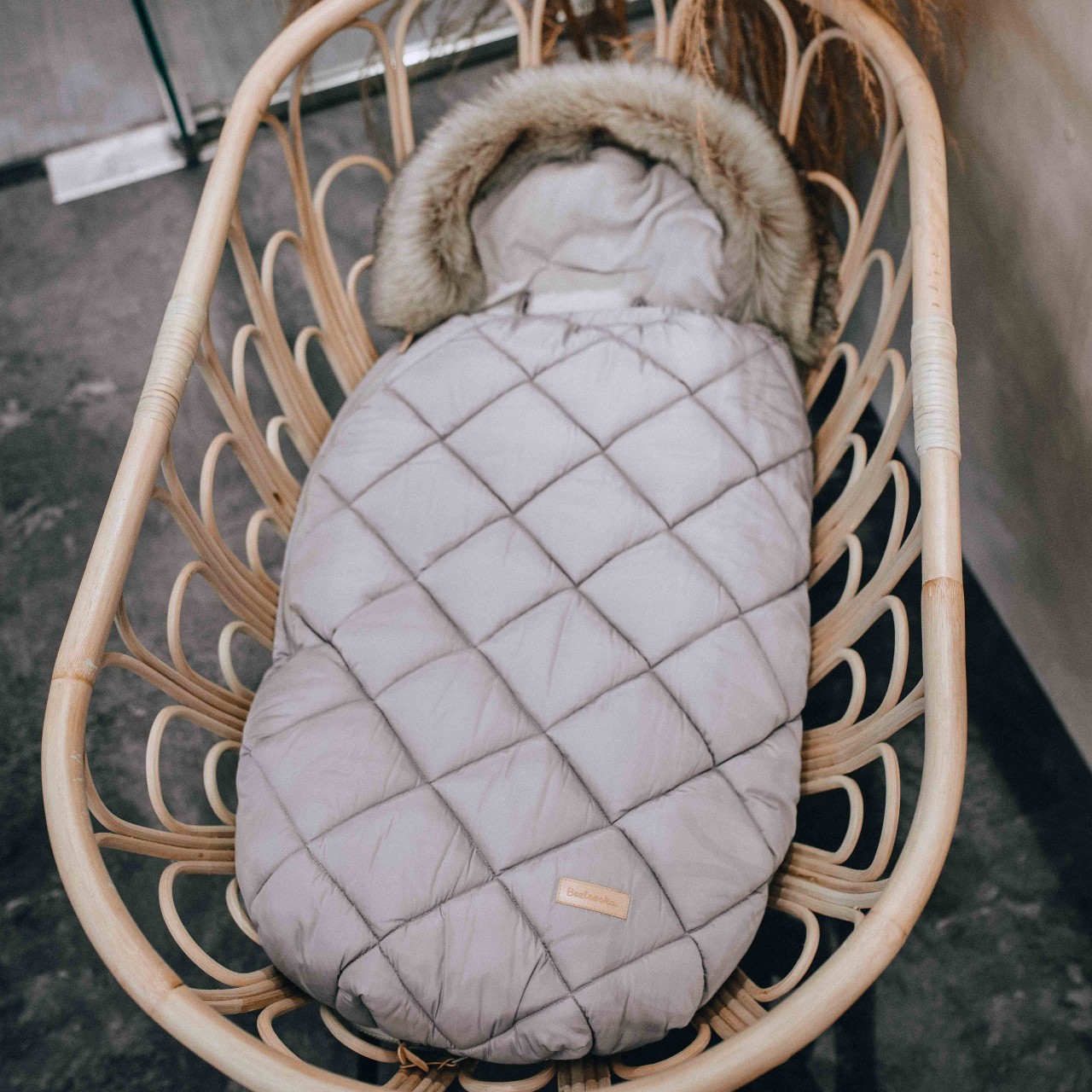 Śpiworek do wózka Beztroska M 5-24m - Jasno Szary