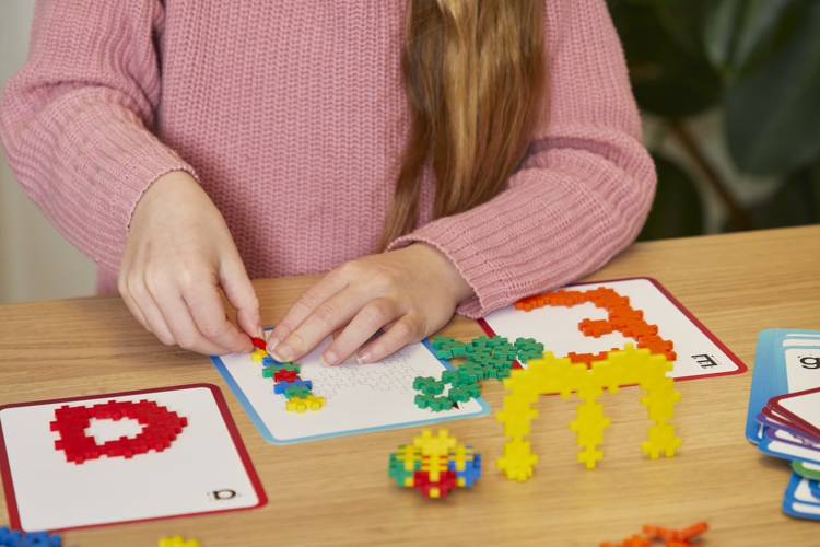 Plus-Plus Mini Mix 600 szt. Klocki z Kartami Pracy 5+