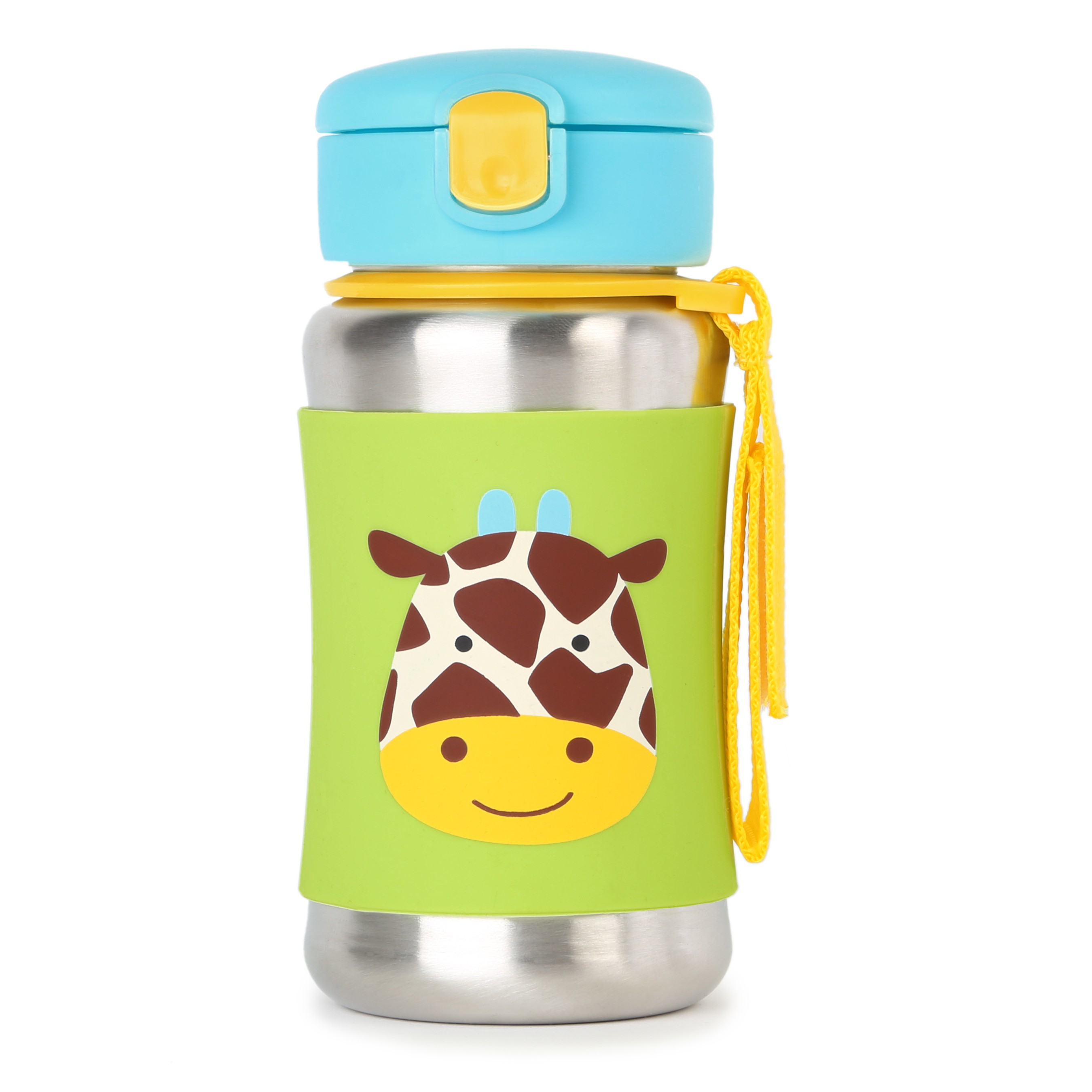 Skip Hop Bidon Stalowy Żyrafa Zoo 350ml 1+