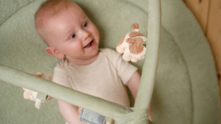 Little Dutch Mata Edukacyjna z Pałąkiem Little Farm 0+