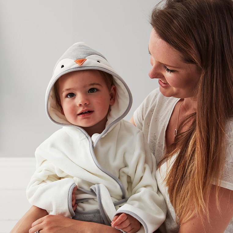 Gro Company Szlafrok Grorobe Pingwinek 12-36 m