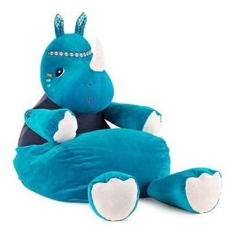 LILLIPUTIENS, Pufa dziecięca worek sako Nosorożec Marius