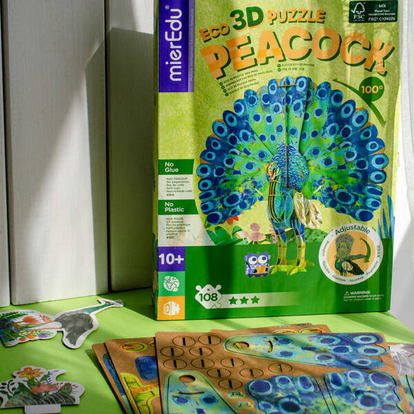 Mieredu Puzzle 3D Paw 108el 6+