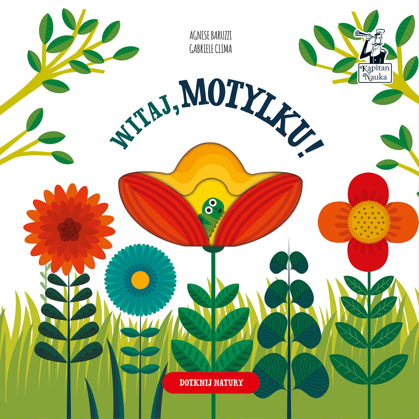 Witaj Motylku - Książeczka Sensoryczna dla Dzieci 0+