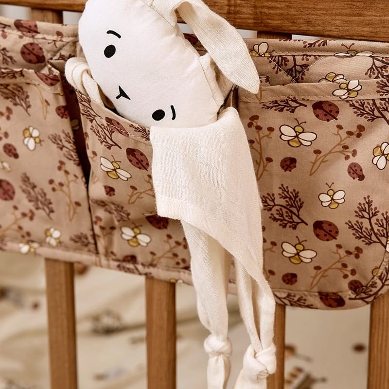 Nuuroo, 2 przytulanki z bawełny organicznej ADO Creme/Rose