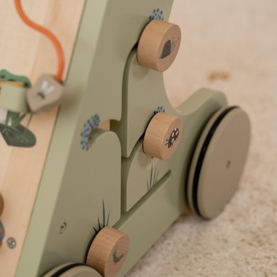 Little Dutch, Drewniany pchacz chodzik edukacyjny Little Goose