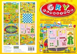 Książka Gry Planszowe 8 gier 43.5x29.7cm