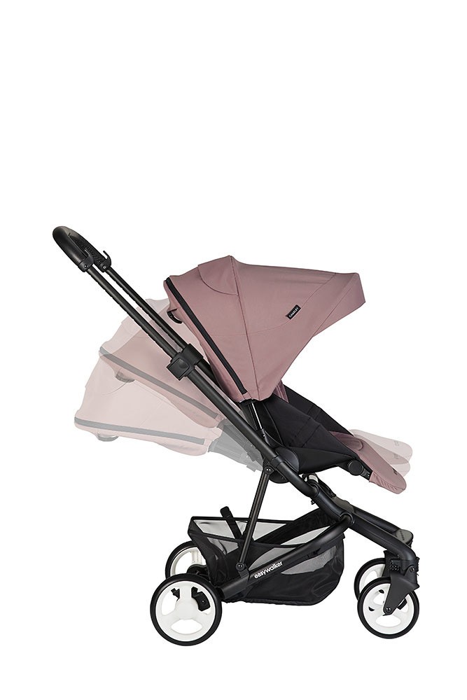 Easywalker, Charley Wózek głęboko-spacerowy Desert Pink (zawiera stelaż i siedzisko z budką)