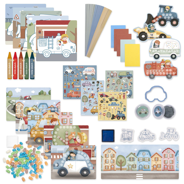 Little Dutch Kreatywne Pudełko XL Jim & Friends 3+