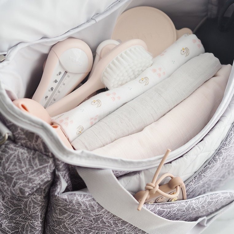 Beaba Szczoteczka i Grzebień do Włosów Old Pink 0+