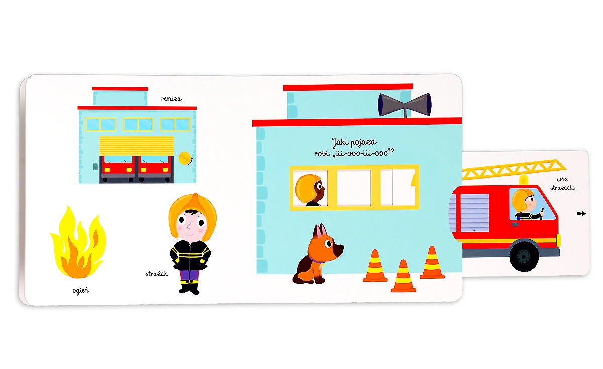 Strażacy. Pierwsze słowa. Akademia mądrego dziecka