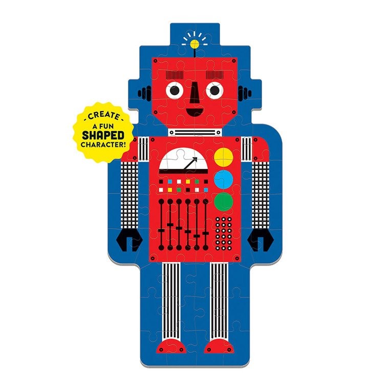 Mudpuppy Puzzle Robot 50 el. 4+