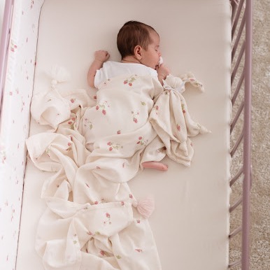 Samiboo Kokon Niemowlęcy Maliny 0+ | Miękka Bawełna