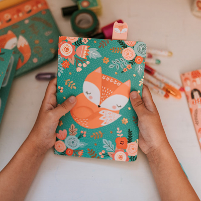 Janod Miękki notesik lisek/jednorożec 7+ lat