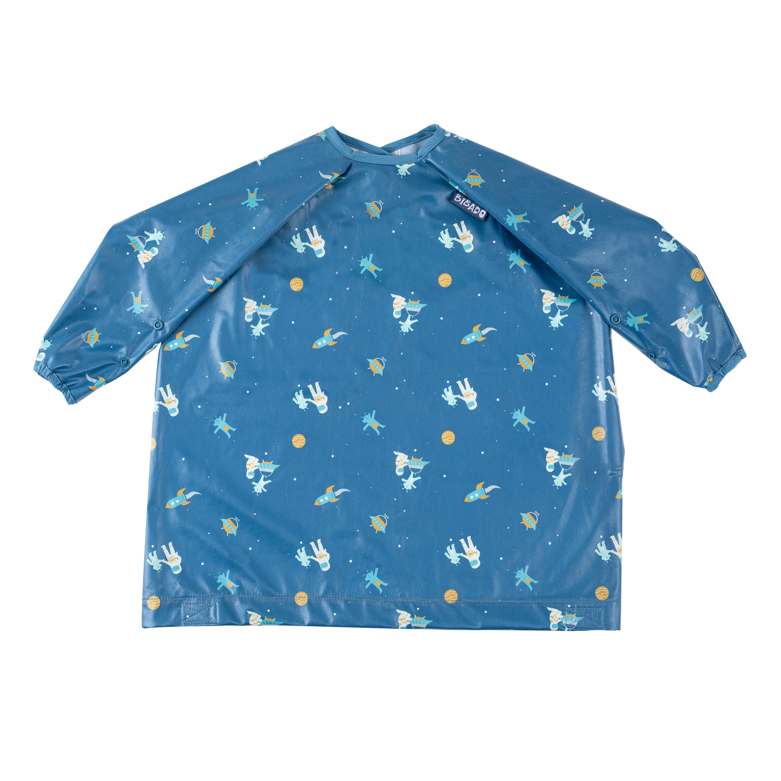 BIBaDO Wodoodporny śliniak z długim rękawem BLW 6m+