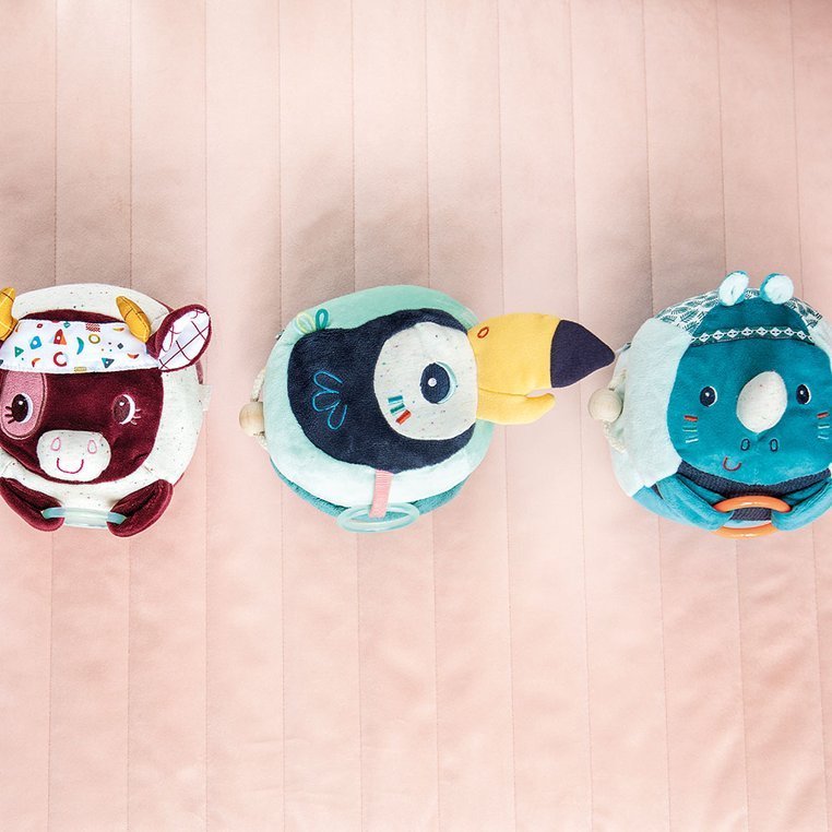 Lilliputiens Tukan Pablo Przytulanka Aktywizująca 9m+