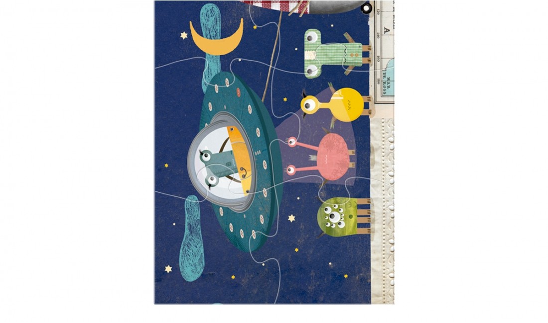 Londji Puzzle "Wesołe Miasto" 100el. 6+