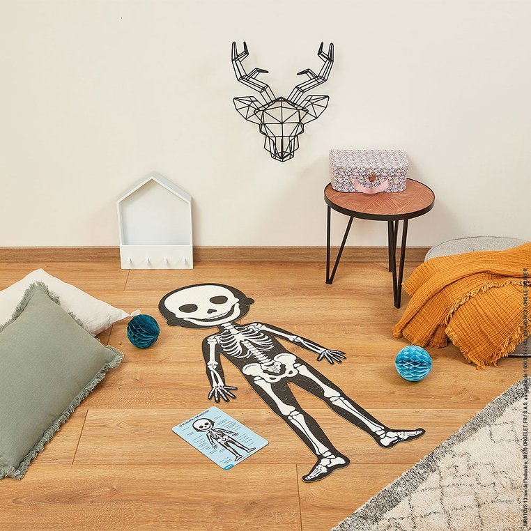 Janod Puzzle Ciało Człowieka Gigant 50/75/100el 5+