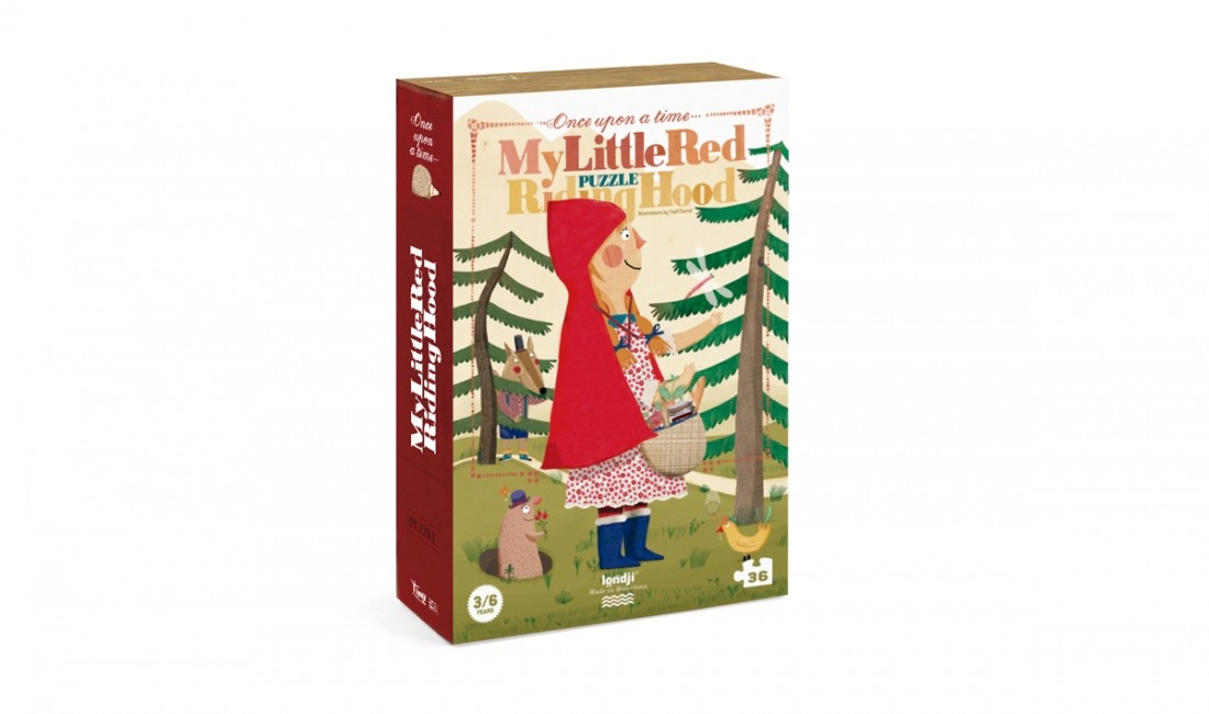 Londji Puzzle Moja Mała Czerwona 24 el. 3+